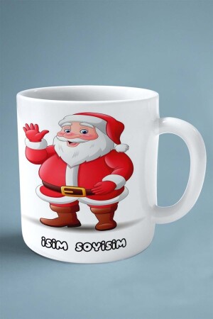 2024 yılbaşı noel isimli baskılı kupa bardak el salla - Arken Design