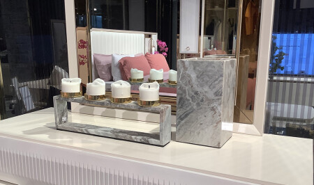 شمعة من الرخام المزدوج - 20262 - Cadde Yıldız