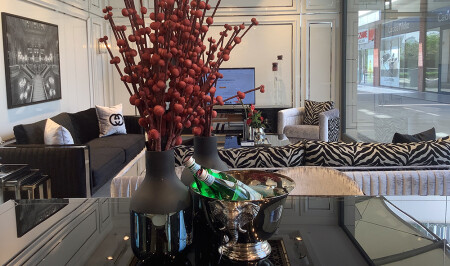 الموز السوداء المزدوجة مع الزهور - 20303 - Cadde Yıldız