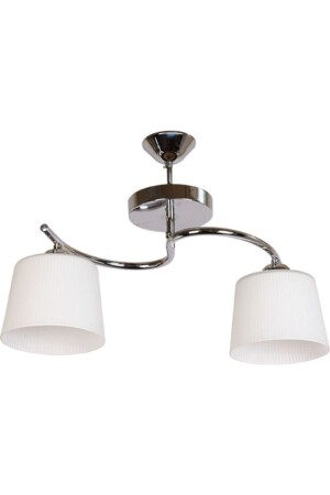 غرفة المعيشة المطبخ الموضعي الموضعي الموضعي الموضعي المزخرف الحديث كروم 2031-ب الزجاج الحزل 2 صف الشنابل HZL12122 - AVİZEVİ