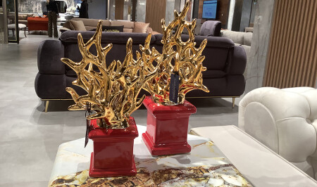 (منز) - كائن أحمر مزدوج - 20321 - Cadde Yıldız