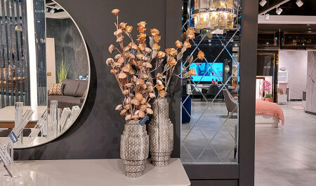 المكعب المزدوج مع الزهور - 20424 - Cadde Yıldız