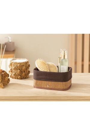 سلة من الخيزران من الخيزران 20x15x10 سم سم - English Home