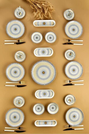 مـنـز-21 بيس فيجاس فطورة مجموعة 6 أشخاص فطور فخم عرض مجموعة 153 - Pazarika