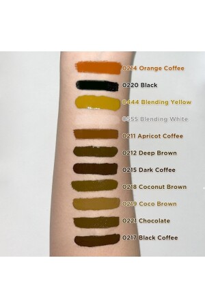 219- Coco Brown Tek Kullanımlık Kalıcı Makyaj Ve Microblading Kaş Boyası- Pigmenti - 2