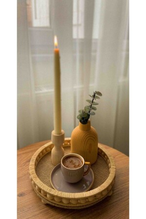 طراز مناصب الحمام منظمة السلة نموذج قطر 22 سم - Süs Dükkanı