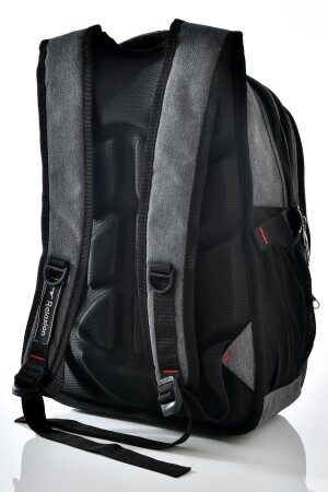 2225 Graue Schultasche – täglicher Sport-Reiserucksack - 4