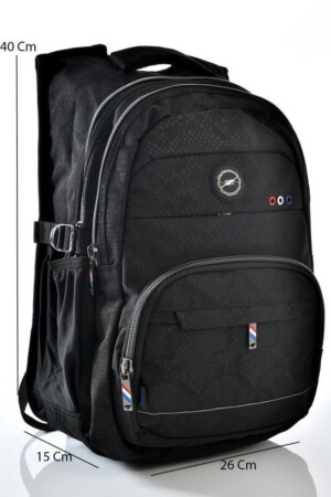 2226 Daily Travel Sports Schulrucksack Schwarz rlx2226okul - 4