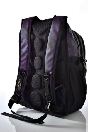 2235 Schulrucksack mit Tarnmuster, Lila, rlx2235okul - 5