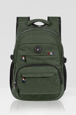 2236 Schulrucksack Grün - 2