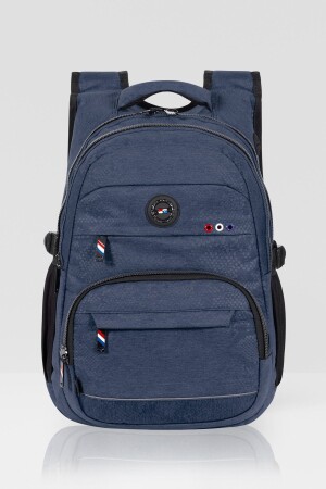 2236 Schulrucksack Marineblau rlx2226okul - 1