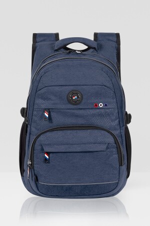 2236 Schulrucksack Marineblau rlx2226okul - 3