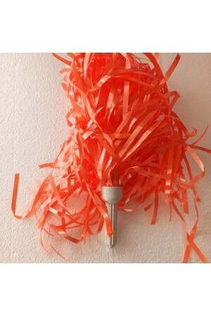 23. April Show Pompom Raffia Orange - 1