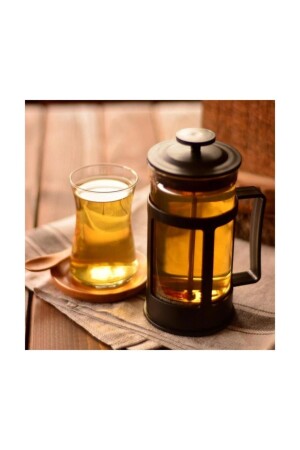 2300 French Press Kaffee- und Teetasse mit Sieb - 5