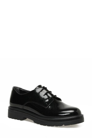 23K-130 3PR Schwarze Oxford-Schuhe für Damen - 1