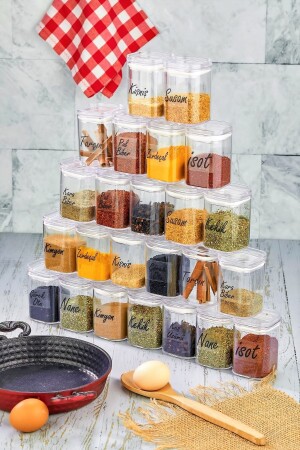 مجموعة من 24 وعاء من الأكل الأكريلي مع 200 مل لقب شفاف - مجموعة من الأكل الأبيض المضمنة للسرب FBAVZ20D-S - FBZhome