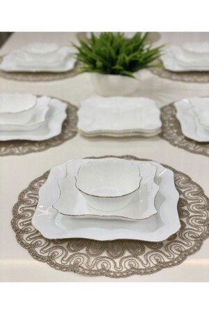 (منتز ريميتا) ، عشاء مربع 24 قطعة (بيسدوك-ردي-256 - beşdok