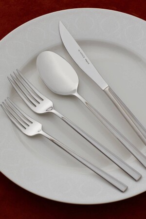 م.ن.ز-ميلاس 24 قطعة سكين ملعقة شوكة مجموعة 6 أشخاص 153 03. 07. 9782 - Karaca