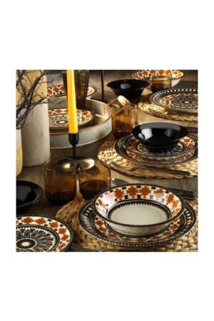 م.ن.ز-نانو سيرام 24 قطعة طعام 89067 NCHR24Y289067 - Kütahya Porselen