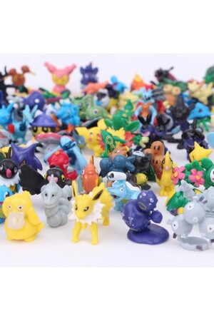 24 Adet 2-3 Cm Boyutunda Pokemon Figür Oyuncak pokemon457 - 4