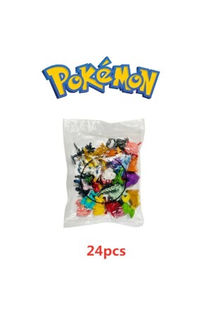 24 Adet 2-3 Cm Boyutunda Pokemon Figür Oyuncak pokemon457 - 5