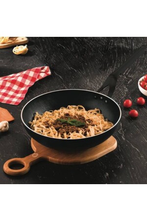 24 Cm Profesyonel Wok Tava- Horeca Non-Stick Wok Tava 24 cm - 1