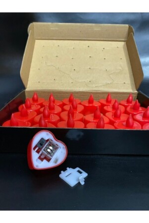 قلوب من الشمعة المُقودة 24 قطعة GVN-055K - MEGSTORE