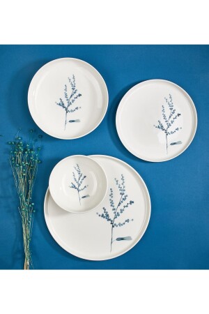 24 Parça Aletris Bone Porselen Yemek Takımı MC0205200200 - MEA CONCEPT