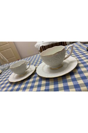 24-teiliges Teetassen-Set für 6 Personen + Kaffee-Set für 6 Personen Rossen-300 - 6