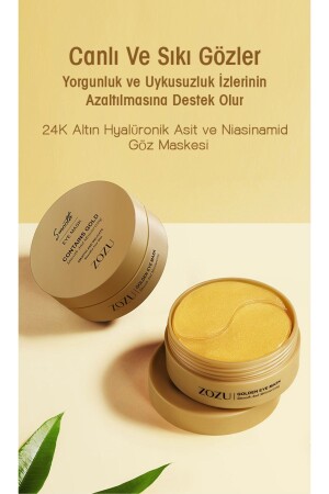 ® 24k Altın Hyalüronik Asit Kırışıklık Karşıtı Göz Altı Maskesi 60 Adet - 4