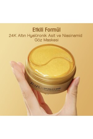 ® 24k Altın Hyalüronik Asit Kırışıklık Karşıtı Göz Altı Maskesi 60 Adet - 5