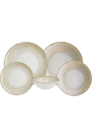 (منتز باتيرا) طعام 25 قطعة (مجموعة عشاء 657567674 - Bonna Porselen