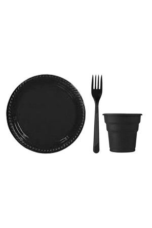 مجموعة من الشوك البلاستيكية القابلة للتخلص من 25 شخص - Surprise Party Store