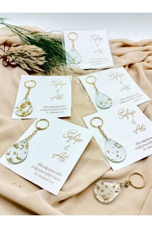 م.ن.ز-دراپ إيبوكسي مفتاح 25 قطعة وعد الخصومة زفاف هينا هدية زفاف القرآن تذكار الطفولة ميفلوت - ZEKAAVM