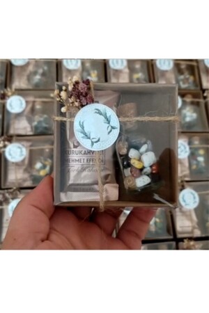 25 Stück Versprechen Verlobung Hochzeit Souvenir Geschenk Kaffeebox OMGKRAFT25 - 1