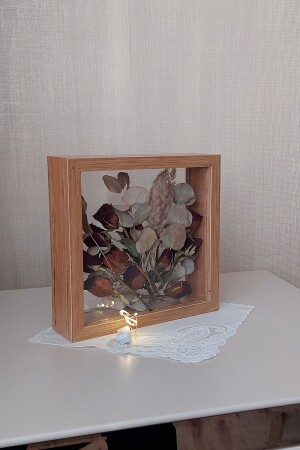 25 x 25 cm großer bidirektionaler tiefer Rosenrahmen mit LED! - 1