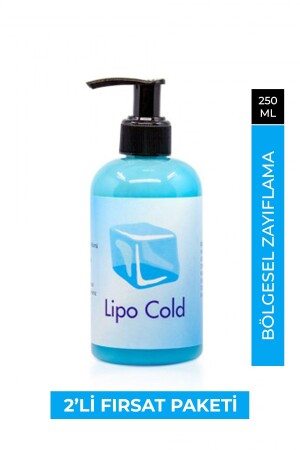 250 ml 2 Stück lipocold022 für Cellulite und Regional - 1