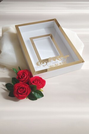 إطار ذاكرة MNZ-25x35 مع اسم و قسم الصور LED! - Hobicehayaller