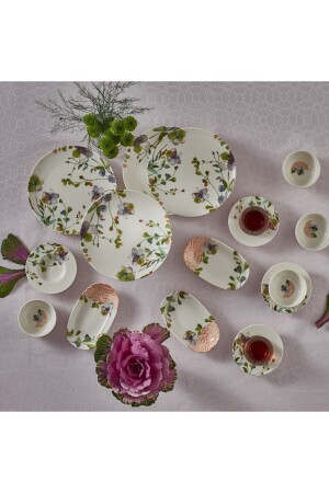 (منيز تشيكا) 26 قطعة طعام الإفطار (مجموعة 1533) 03.08.0592 - Karaca