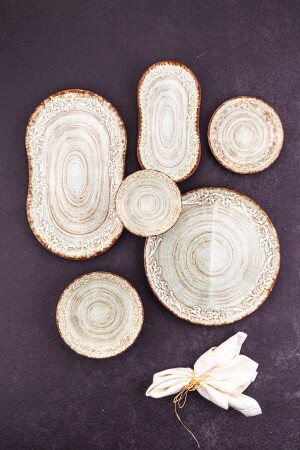 (مـنـز لـارا) - 26 قطعة (فطور البورتسلين) - (ليني بـ 4918) - Bambum