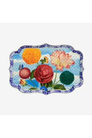 سلة البورسلين الزرقاء الملكية 26 سم 51018018 - Pip Studio