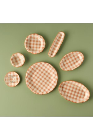 (منز-بافيا) حجر 26 قطعة وجبة الإفطار لـ 6 أشخاص سمك السلمون - Bella Maison