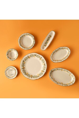 (منتز-سيسيليا) حجر 26 قطعة وجبة الإفطار المخصصة لـ 6 أشخاص - Bella Maison