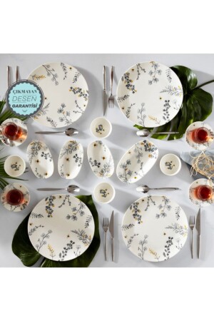 (منيز بونيتا) الأسود 26 قطعة وجبة الإفطار المخصصة لـ 6 أشخاص - Karaca