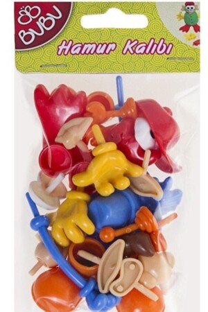 لوازمات العب النباتي من البلاستيك - 26 قطعة - Bubu