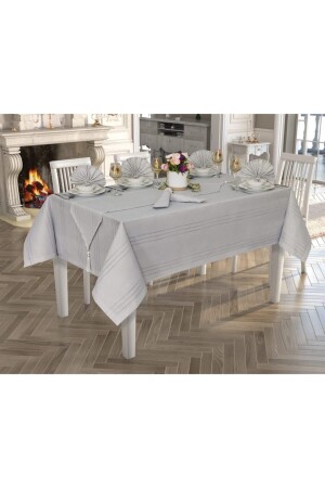 مـنـز-غراي 26 قطعة إستر عشاء مجموعة - Çeyiz Sokağı