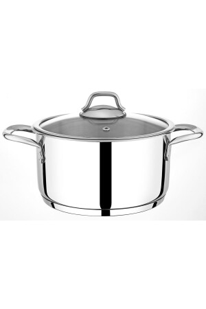 26 cm Edelstahl Omega Deep Casserole Bon 2257 BON 2257-1 - 2