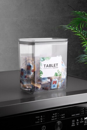 صندوق تخزين منقوشة منقوشة منقوشة من مستطيل من 2.6 ليترا مع غطاء NDY-T157 - Nandy Home