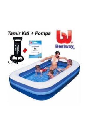 262 cm rechteckiger Pool – großer Familienpool copy54006 Bestway Pool - 1