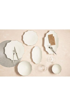 مـنـز-تايد - بلاتينوم 27 قطعة عشاء مجموعة 6 أشخاص 04alm007991 PRA-8888226-4191 - Porland